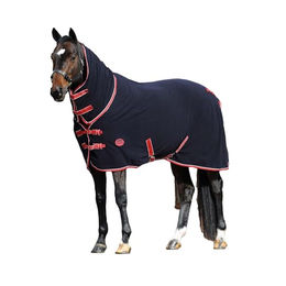 Produktbild von Weatherbeeta Fleece Cooler Combo Neck Decke Blau Rot Weiß Größe 95