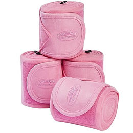 Produktbild von Weatherbeeta Fleece-Gamaschen Rosa 4 Stück