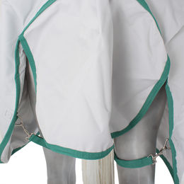 Weatherbeeta Green-Tec 900D Combo Lite Plus Pferdedecke Grau Grün – Bild 1 von 4