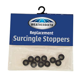 Produktbild von Weatherbeeta Gummistopps für Gurtzubehör Schwarz One Size