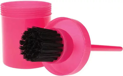 Weatherbeeta Hufpflege Set mit Bürste und Flasche in Rosa – Bild 1 von 3