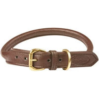 Produktbild von Weatherbeeta Hundehalsband aus Leder Braun Größe L