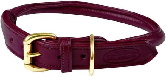 Produktbild von Weatherbeeta Hundehalsband aus Leder in Rot Größe XS