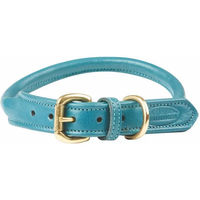 Produktbild von Weatherbeeta Hundehalsband aus Leder in Türkis Größe L