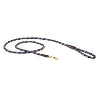 Produktbild von WeatherBeeta Hundeleine aus Leder in Navy/Braun Größe M