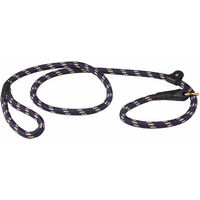 Produktbild von Weatherbeeta Hundeleine aus Seil und Leder Navy/Braun