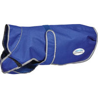 Produktbild von Weatherbeeta Hundemantel ComFiTec Premier Free Duo Deluxe Parka wasserdicht mit Fleece in Blau-Grau Größe 25 - 25 cm