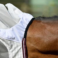 Produktbild von Weatherbeeta Hybrid Seasons Fliegenmaske für Ponys aus Polyester in Weiß
