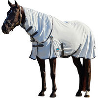 Produktbild von WeatherBeeta Hybrid Sheet Combo Pferdedecke aus Polyester in Grau
