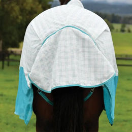 Weatherbeeta Kool Coat Cotton Airstream II Detach-A-Neck Pferdedecke aus Baumwolle – Bild 1 von 7