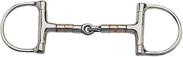 WeatherBeeta Korsteel D-Ring Gebiss aus Kupfer und Stahl 5.5 Zoll – Bild 1 von 1