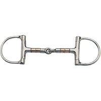 Produktbild von WeatherBeeta Korsteel D-Ring Gebiss aus Kupfer und Stahl 5.5 Zoll