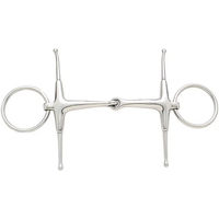 Produktbild von Weatherbeeta Korsteel Fulmer Schenkeltrense aus Edelstahl in Silber 127 cm