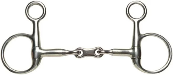 Produktbild von Weatherbeeta Korsteel Gebiss für Pferde aus Edelstahl 14 cm Silber