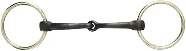 Produktbild von Weatherbeeta Korsteel Jointed Loose Ring Snaffle Bit Pferdetrense Grau 5 Inch