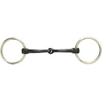 Produktbild von Weatherbeeta Korsteel Jointed Loose Ring Snaffle Bit Pferdetrense Grau 5 Inch