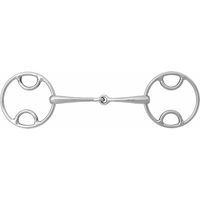 Produktbild von Weatherbeeta Korsteel Loose Ring Snaffle Beval Gebiss aus Edelstahl für Ponys Silber 5 inch