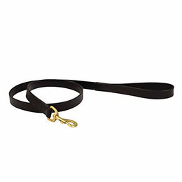 Produktbild von WeatherBeeta Leder Hundeleine Medium Schwarz