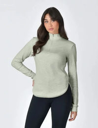 Produktbild von Weatherbeeta London Pullover Damen Baumwolle Grün XS