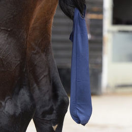Weatherbeeta Lycra Schweifschutz für Pferde in Blau – Bild 1 von 2