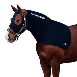 Weatherbeeta Lycra Stretch Hood Pony Decke Schwarz – Bild 1 von 2