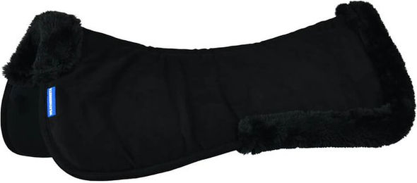 Produktbild von Weatherbeeta Memory Foam Comfort Half Pad mit Fleece-Rand Schwarz Größe S