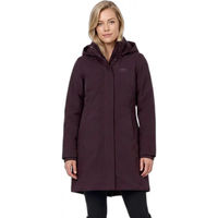 Produktbild von WeatherBeeta New Protect Lange Reitjacke Damen Schwarz Bordeaux XS