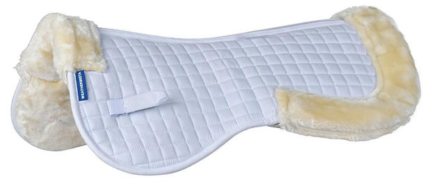 WeatherBeeta Pferde-Halbdecke Prime Air-Tec Comfy Fleece WB2445 Weiß Größe L – Bild 1 von 1