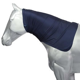 Weatherbeeta Pony Neck Stretch Hood Decke Navy Blau – Bild 1 von 2