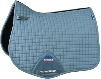 Weatherbeeta Prime Air-Tec All Purpose Springsattelunterlage aus Baumwolle in Blau oder Rosa Größe S – Bild 1 von 5