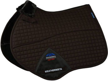 Produktbild von Weatherbeeta Prime Air-Tec Comfy Fleece Jump Sattelunterlage in Form für Pferde Grösse L
