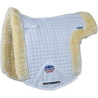 Produktbild von Weatherbeeta Prime Air-Tec Comfy Fleece Numnah Sattelzubehör Braun Weiß Größe L