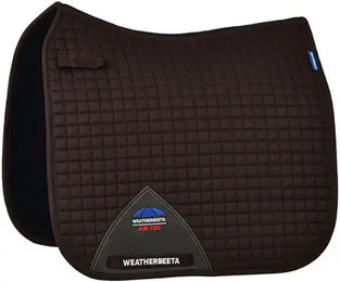 Weatherbeeta Prime Air-Tec Dressur Schabracke Braun Größe L – Bild 1 von 11