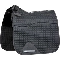 Produktbild von WeatherBeeta Prime Comfy Fleece Dressur-Schabracke für Ponys in Schwarz