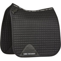Produktbild von Weatherbeeta Prime Dressage Sattelunterlage für Ponys in Schwarz aus Baumwolle