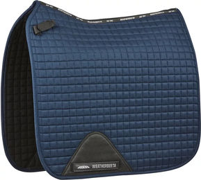 WeatherBeeta Prime Dressur Sattelkissen für Ponys in Navy Blau aus Baumwolle – Bild 1 von 3