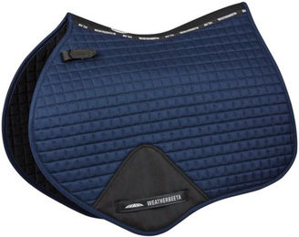 Weatherbeeta Prime Jump Sattelunterlage für Ponys aus Baumwolle in Blau – Bild 1 von 8