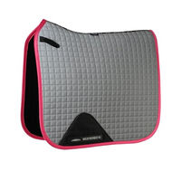 Produktbild von Weatherbeeta Prime Reflektierende Dressur Sattelunterlage für Ponys Silber Pink