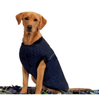 Produktbild von Weatherbeeta Puffer Hundemantel aus Polyester in Blau 25cm