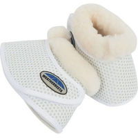 Produktbild von Weatherbeeta Pure Wool Trim Bell Boots Gamaschen aus Neopren Weiß für Vollblut/VB