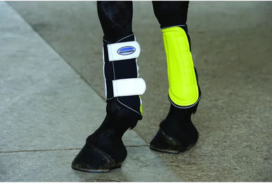 Produktbild von Weatherbeeta Reflektierende Gamaschen aus Neopren für Ponys in Gelb