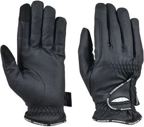 WeatherBeeta Reithandschuhe Heat-Tec aus Kunstleder wasserdicht Schwarz XS Unisex – Bild 1 von 2