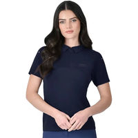 Produktbild von WeatherBeeta Reitpolo für Damen aus Bambus in Marine Blau Größe 37.5 EU