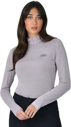 Produktbild von Weatherbeeta Reitshirt Damen aus Baumwolle Lila Größe M