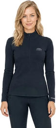 Weatherbeeta Reitshirt Damen Halb-Zip Langarm New Copper – Bild 1 von 1
