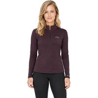 Produktbild von Weatherbeeta Reitshirt Damen Langarm Halb-Zip New Copper