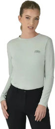 Produktbild von Weatherbeeta Reitshirt Langarmshirt Relaxed für Damen in Grün Größe S