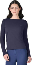Produktbild von Weatherbeeta Reitshirt Relaxed Langarmshirt für Damen in Blau Größe L
