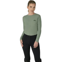 Produktbild von Weatherbeeta Reitshirt Relaxed Langarmshirt für Damen in Grün Größe L