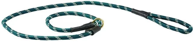 Weatherbeeta Rope Leather Slip Hundeleine für große Hunde in Hunter Green Brown Größe L – Bild 1 von 3
